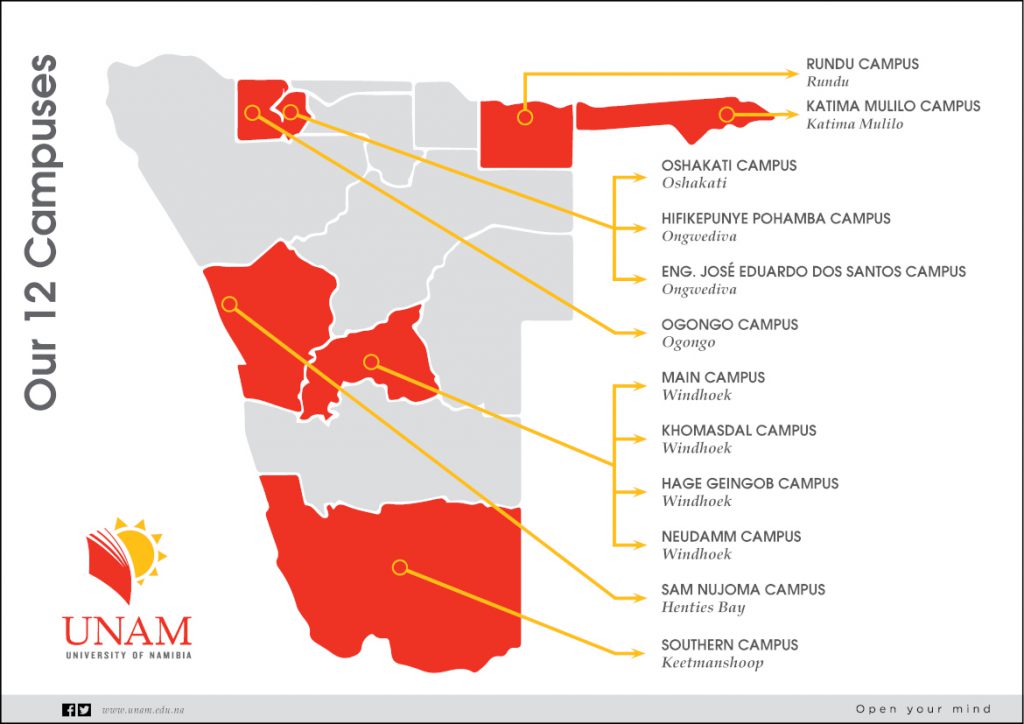 UNAM Campus Map