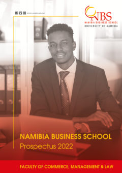Prospectus Cover 2022 - Namibia Business School